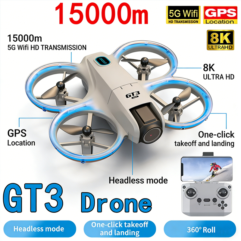 Drone Rc Ufo - Новый дрон GT3 MAX 8K HD
