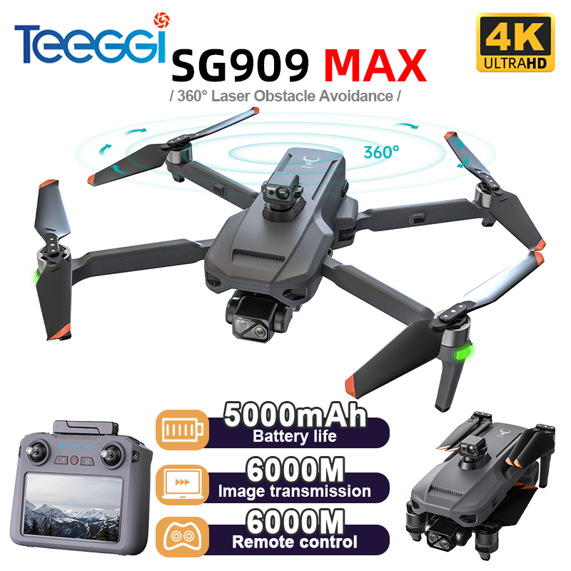Drone Rc App - Teeggi SG909 MAX GPS Дрон с