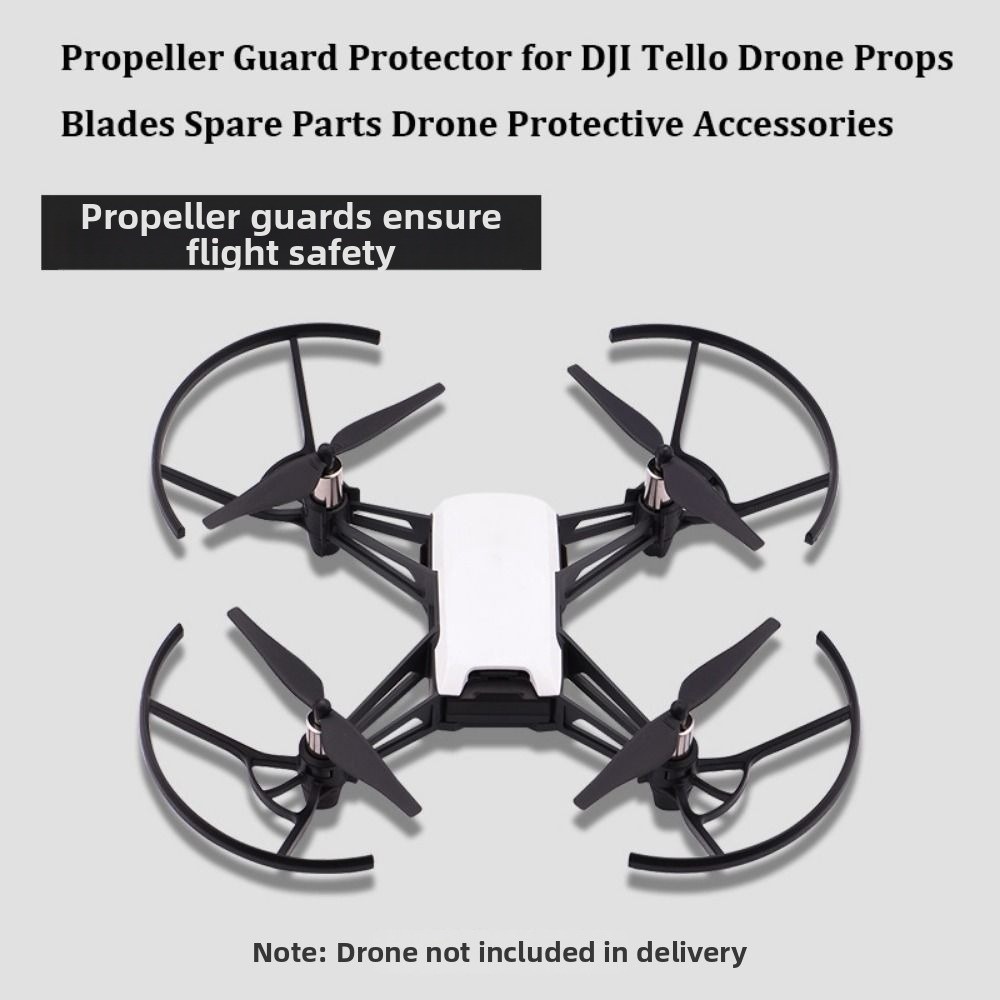 Drone Propeller Guards - Новые черные пластиковые защитные накладки на