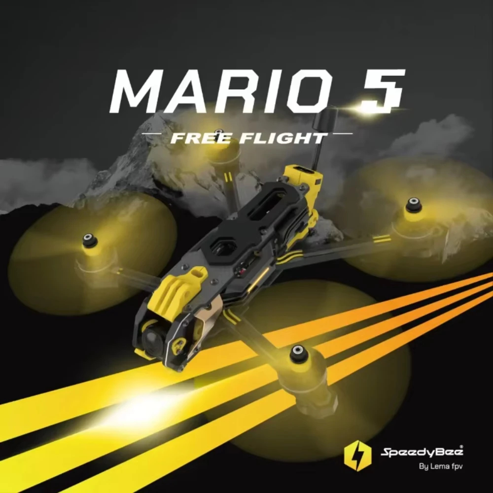 Drone With Rc 2 - Комплект рамы Speedybee Mario 5 O4,