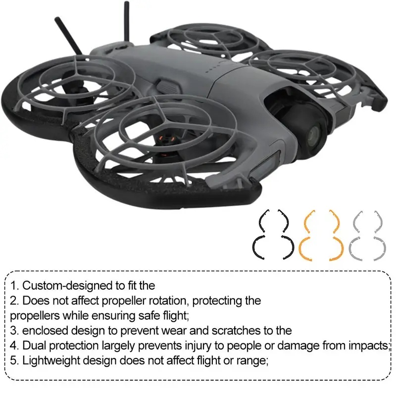 Защита пропеллеров для дрона D – обзор и цена Drone Propeller Guards