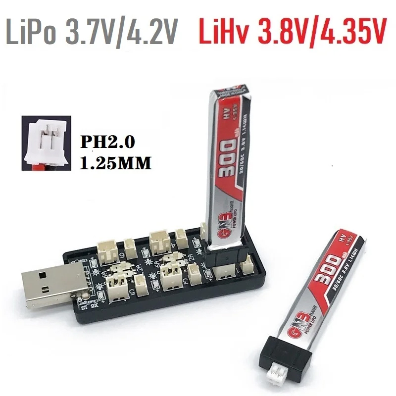 6CH USB 1S LiPo/LiHv 3,7 В/4,2 – обзор и цена Drone Rc Ufo