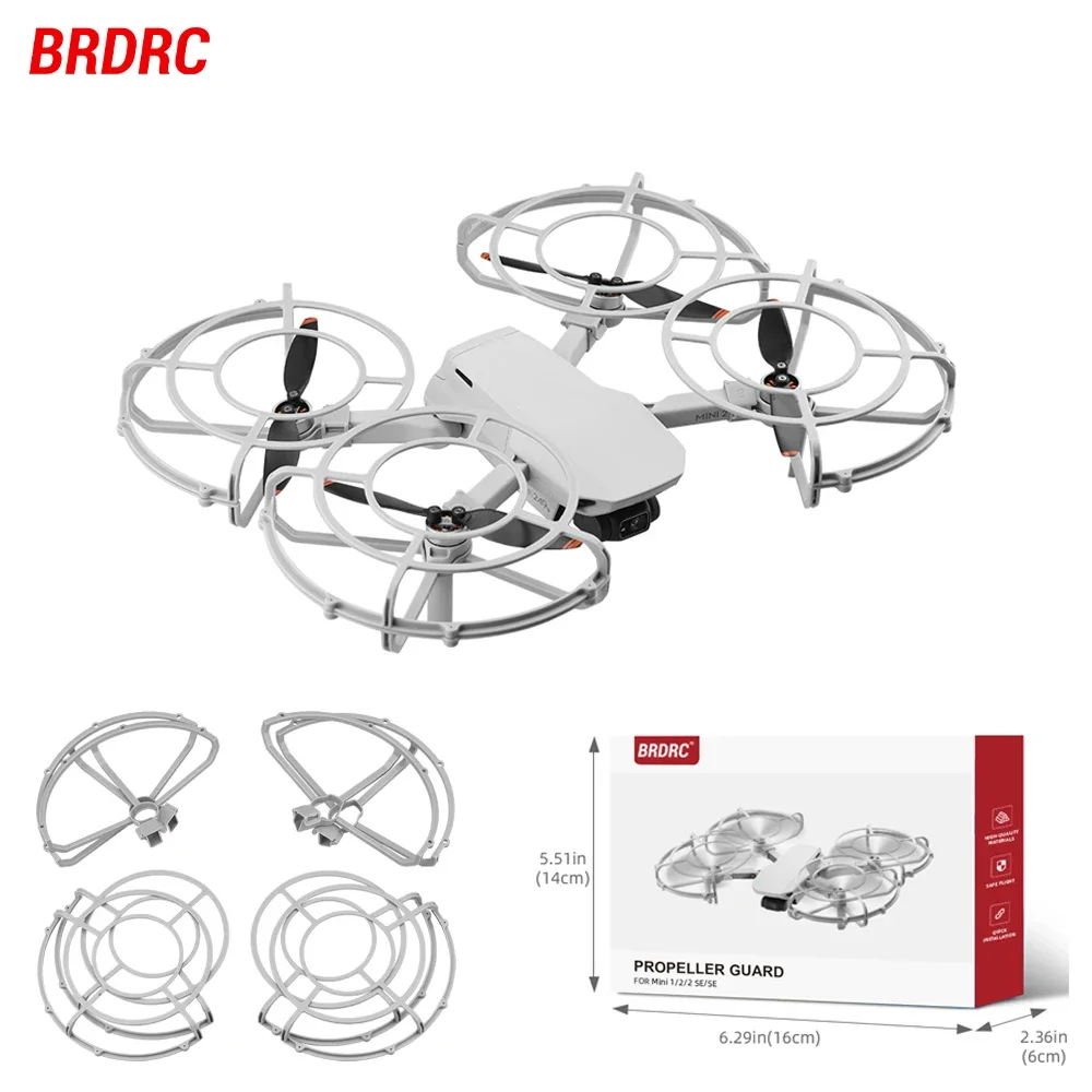 Защита пропеллера BRDRC для DJ – обзор и цена Drone Propeller Guards