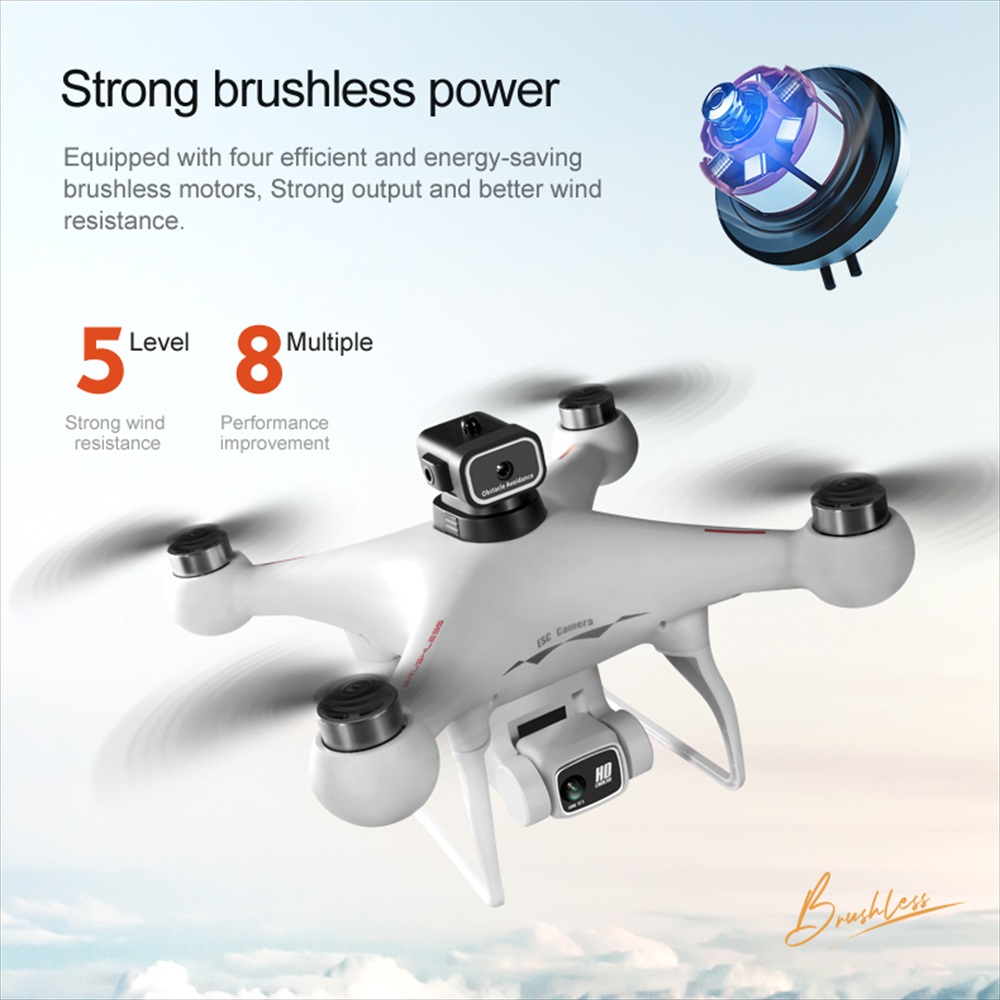 Новейший бесщеточный радиоупра – обзор и цена Drone Rc S116