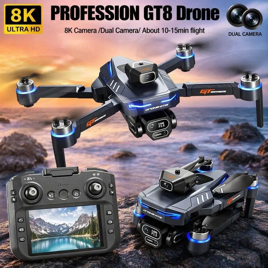 Дрон GT8 4K с бесщеточным двиг – обзор и цена Drone Rc S156