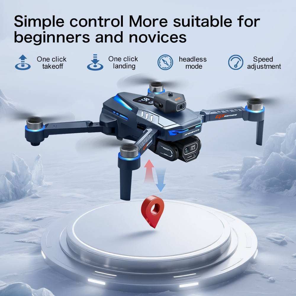 Дрон GT8 4K с бесщеточным двиг – обзор и цена Drone Rc S156