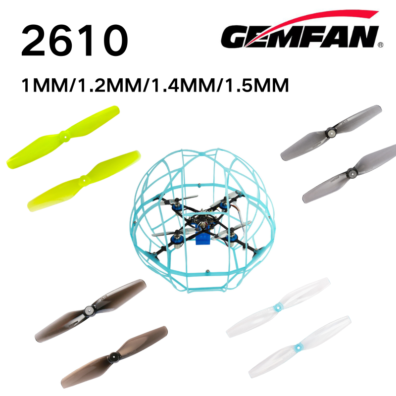 2610 Реквизит Gemfan 2,6 дюйма – обзор и цена Drone With Rc 2
