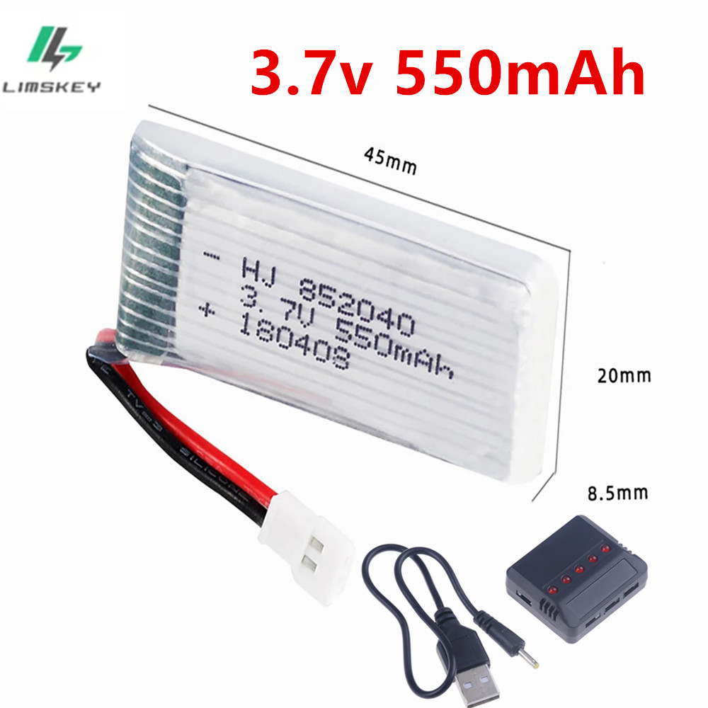 3,7 В 550 мАч 852040 Lipo акку – обзор и цена Drone Xh2 Rc