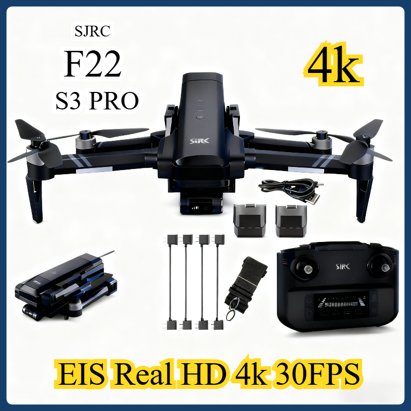 SJRC F22 S3 PRO Дрон 4K Профес – обзор и цена Drone F22 Rc