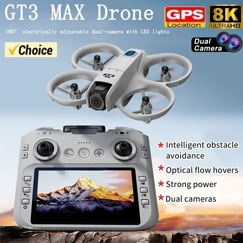 Новый мини-дрон GT3 2026 года  – обзор и цена Drone Rc S156