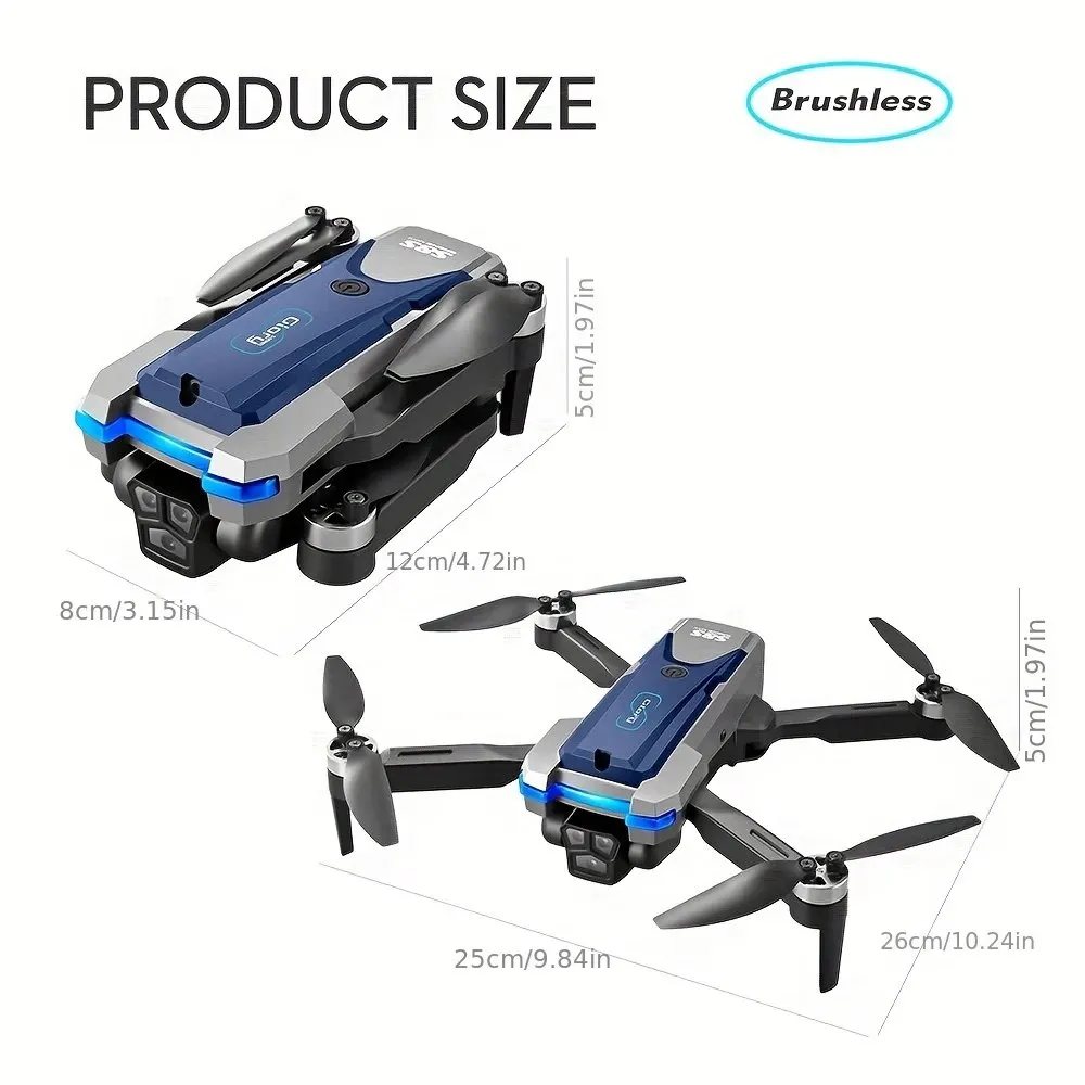 Складной Квадрокоптер S8S, GPS – обзор и цена Drone Ae Rc